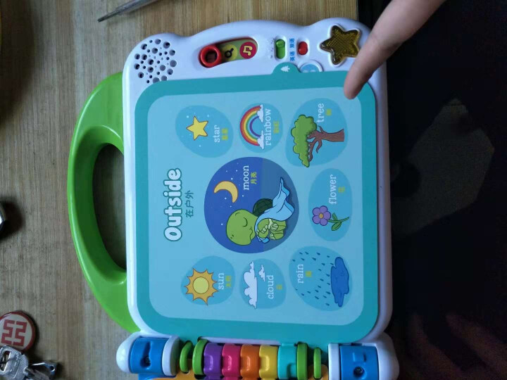 伟易达（Vtech）英语启蒙100词 儿童玩具 早教英语玩具 早教机电子点读书宝宝启蒙有声书1,第2张