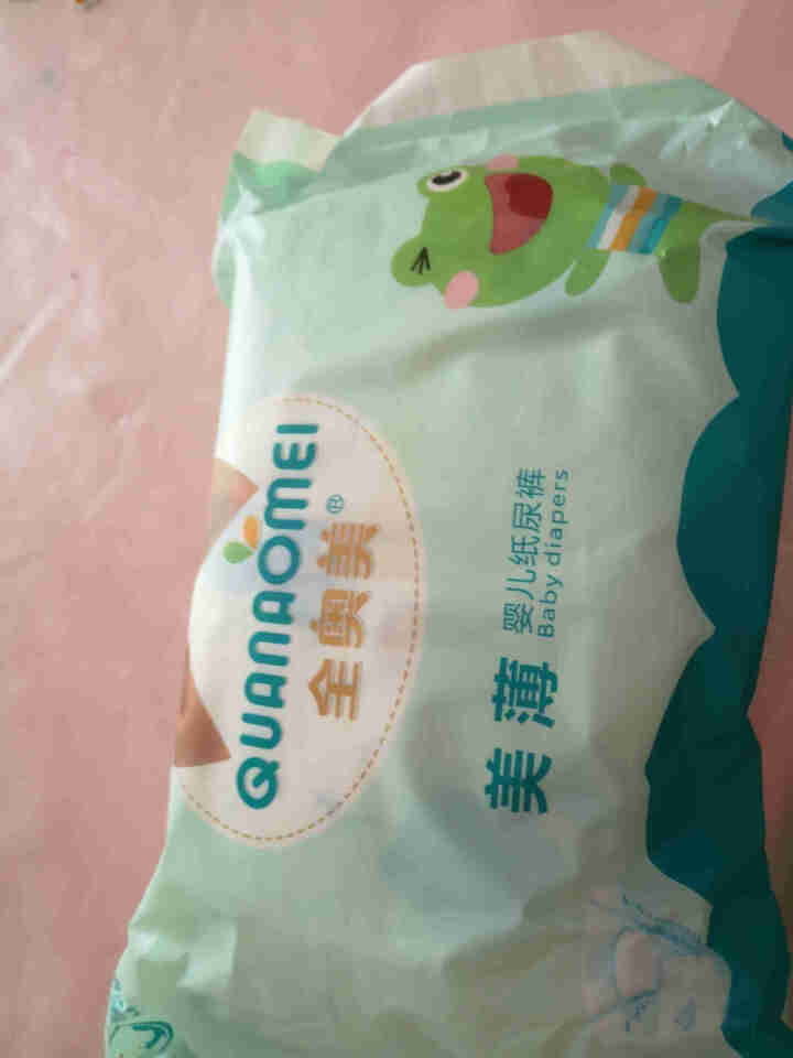 全奥美（Quanaomei）美薄系列婴儿纸尿裤尿不湿尿裤M码52片 XL码体验装/8片怎么样，好用吗，口碑，心得，评价，试用报告,第2张