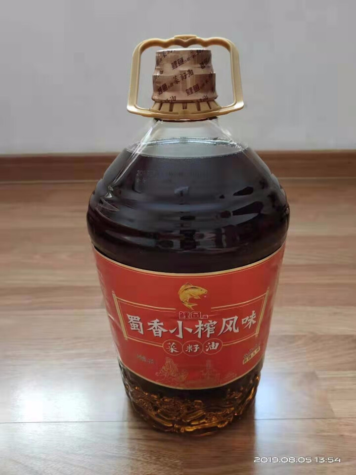 鲤鱼牌 非转基因 物理压榨 蜀香小榨风味菜籽油5L怎么样，好用吗，口碑，心得，评价，试用报告,第2张