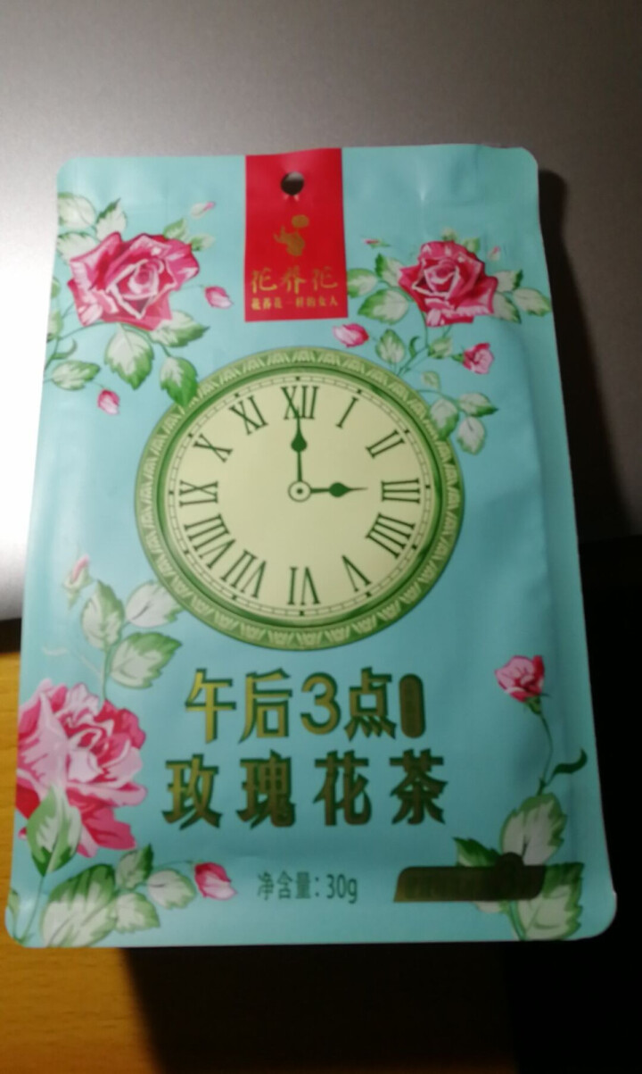 花养花 玫瑰花茶特级玫瑰花茶大朵花冠茶花草茶平阴烘干无硫纸袋装30g 30g怎么样，好用吗，口碑，心得，评价，试用报告,第4张