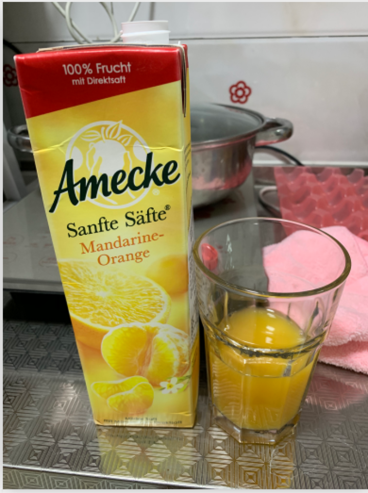 爱美可（Amecke） 爱美可Amecke 果汁德国进口果汁新鲜日期鲜榨果汁柑橘橙汁1L去火无糖果汁怎么样，好用吗，口碑，心得，评价，试用报告,第4张