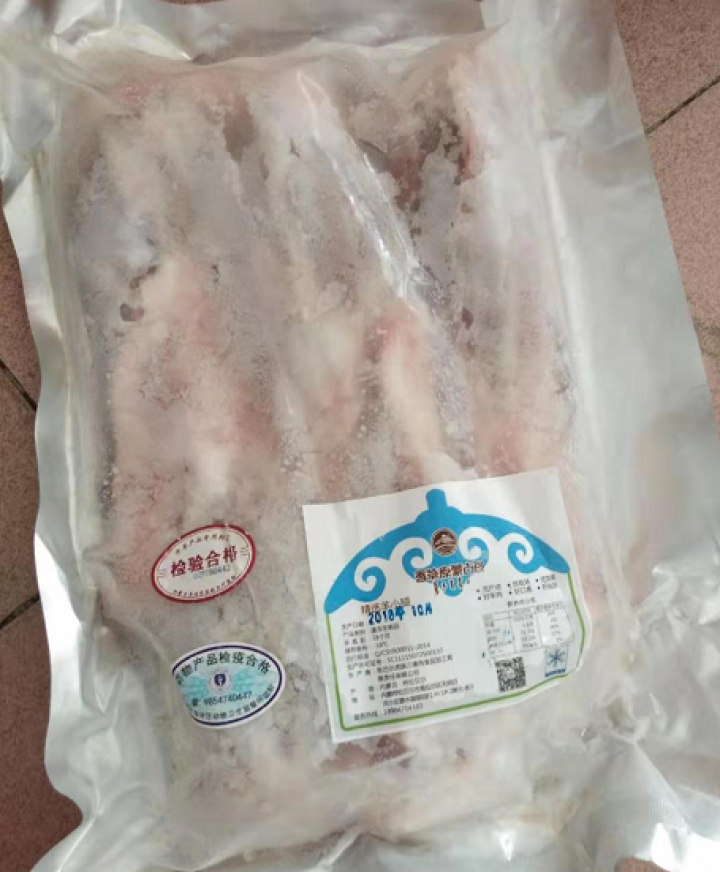 内蒙古呼伦贝尔羊小腿3斤 羊肉新鲜烧烤食材烤羊腿羊腿羊腱子怎么样，好用吗，口碑，心得，评价，试用报告,第2张