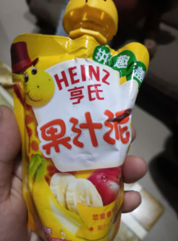 亨氏 (Heinz) 婴幼儿辅食 宝宝零食 苹果草莓 乐维滋婴儿辅食水果泥120g(1,第3张