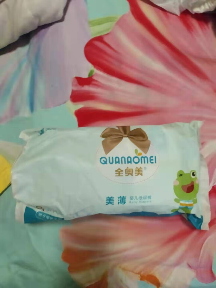 全奥美（Quanaomei）美薄系列婴儿纸尿裤尿不湿尿裤M码52片 L码体验装/8片怎么样，好用吗，口碑，心得，评价，试用报告,第2张