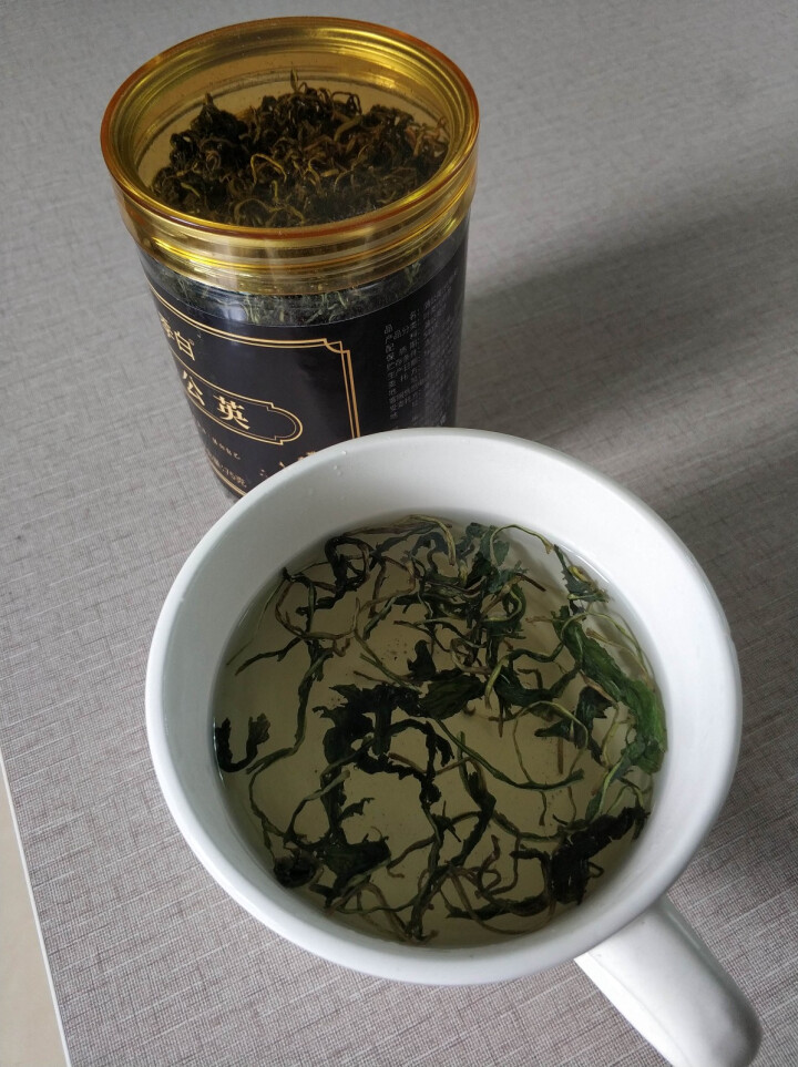 【买2送1同款】季白 茶叶 花草茶 蒲公英茶花茶 婆婆丁蒲公英根叶茶 75g/罐可搭配怎么样，好用吗，口碑，心得，评价，试用报告,第4张