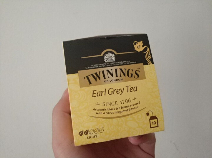 英国川宁(TWININGS) 茶叶红茶茶包 英国川宁豪门伯爵红茶 2g*10袋/盒怎么样，好用吗，口碑，心得，评价，试用报告,第2张