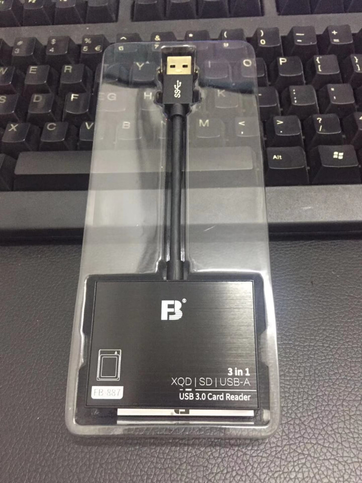 沣标（FB）3.0高速读卡器 XQD SD 存储卡 USB,第3张