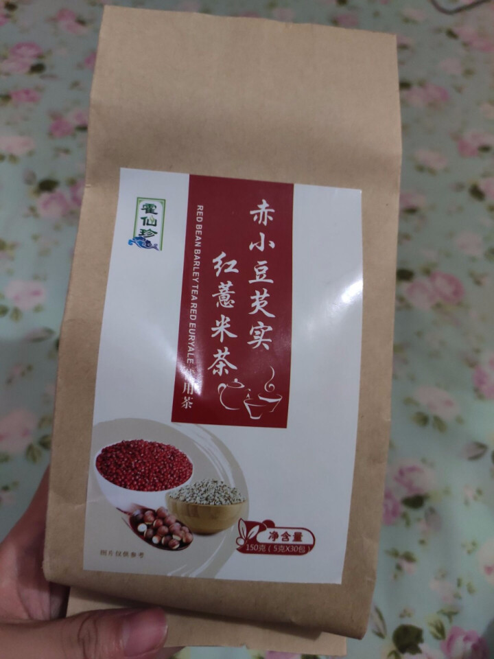 霍仙珍红豆薏米茶祛湿茶除口气去湿茶养生茶芡实茶赤小豆除湿茶薏仁苦荞大麦茶蒲公英根去湿气泡水喝的袋泡茶 单袋装怎么样，好用吗，口碑，心得，评价，试用报告,第3张