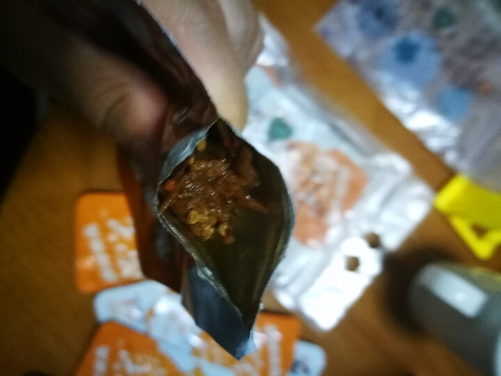 宅宅熊 即食小黄鱼 多规格 舟山特产即食小鱼干劲爆辣鱼即食鱼零食小吃香辣五香味 香辣 香辣黄鱼8包*2怎么样，好用吗，口碑，心得，评价，试用报告,第2张