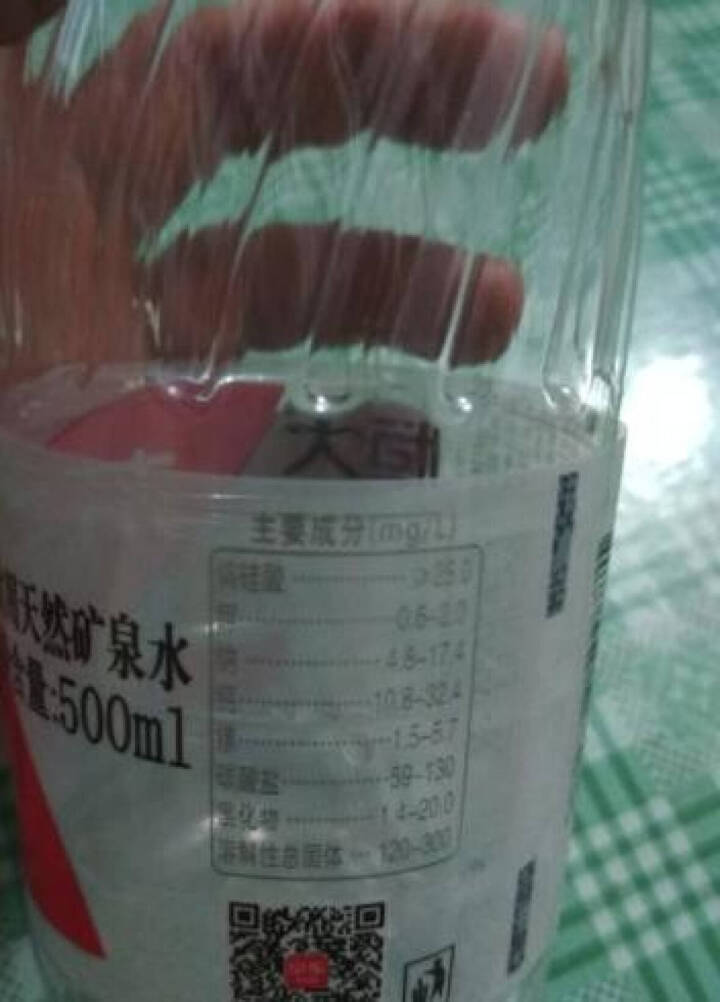 恒大 苏采天然矿泉水 饮用水 非纯净水 个性瓶身高颜值 500ml*1瓶（样品不售卖）怎么样，好用吗，口碑，心得，评价，试用报告,第4张