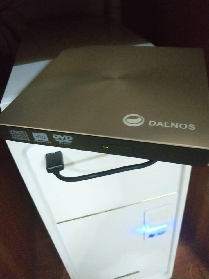 DALNOS 外置光驱DVD刻录机USB3.0移动光驱 台式机笔记本通用 商务银金属款  JD快递  热卖 USB3.0    直插直用免驱型怎么样，好用吗，口,第4张