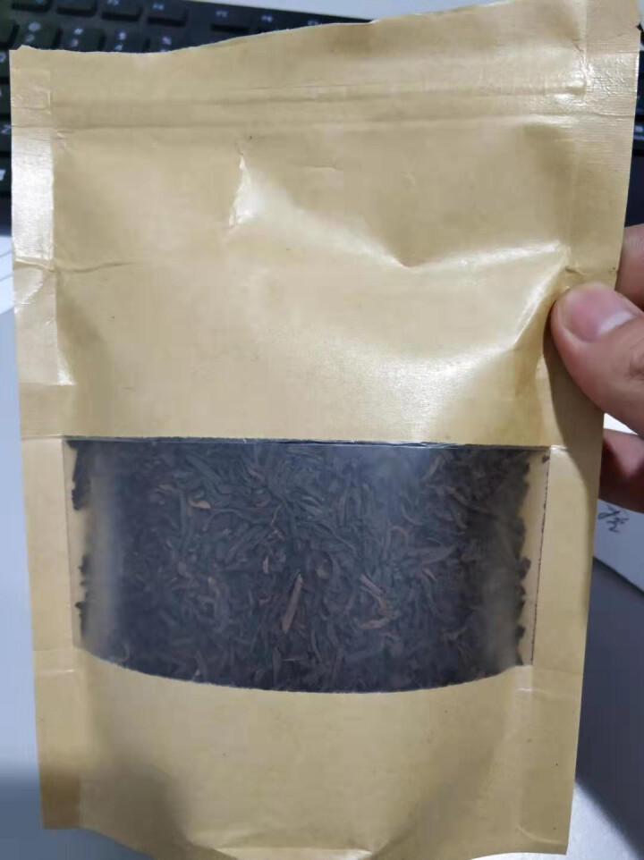 叶有缘 普洱茶熟茶散茶 老树金芽50克怎么样，好用吗，口碑，心得，评价，试用报告,第4张