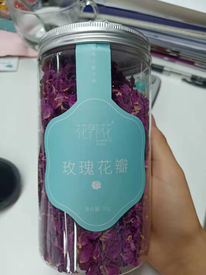 花养花平阴玫瑰花瓣食用干玫瑰新鲜干花瓣可做阿胶糕酵素玫瑰花茶 花瓣茶30g怎么样，好用吗，口碑，心得，评价，试用报告,第2张