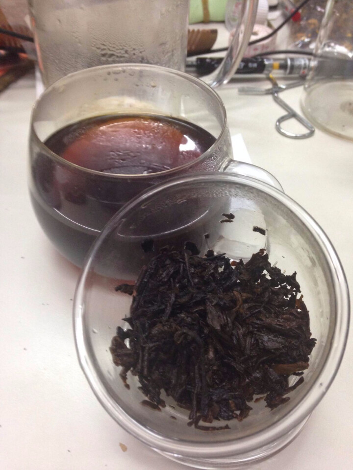 斗记 普洱茶【2015年布朗山】生茶饼茶357g 云南茶叶春茶棉纸礼盒包装 试饮装（7克/份）不单卖怎么样，好用吗，口碑，心得，评价，试用报告,第4张