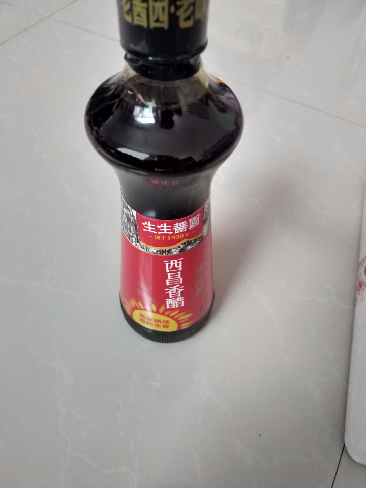 【生生酱园】西昌香醋500ml*1瓶凉拌醋吃面香醋零添加高海拔晾晒怎么样，好用吗，口碑，心得，评价，试用报告,第4张