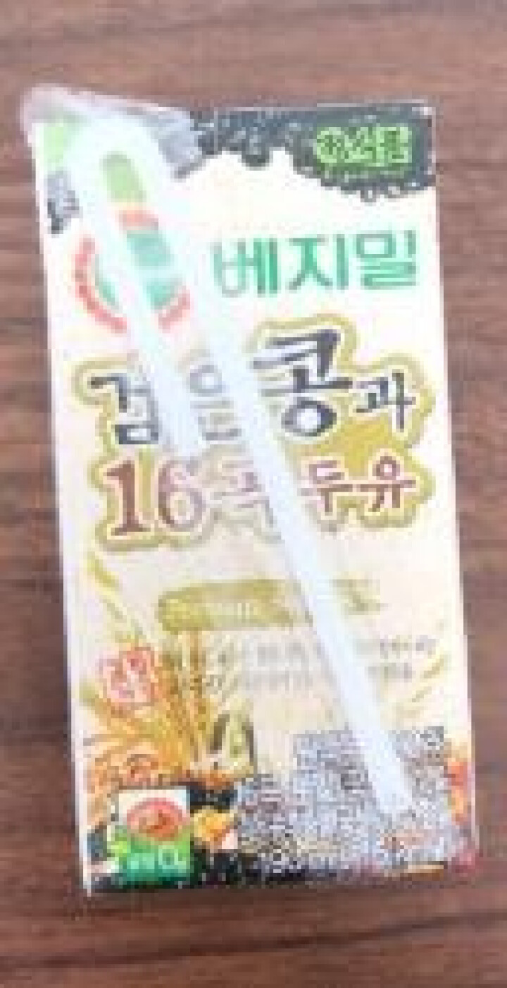 【韩国进口】倍吉美尔16谷物黑豆豆奶营养豆乳 190ml*2（体验装）怎么样，好用吗，口碑，心得，评价，试用报告,第3张