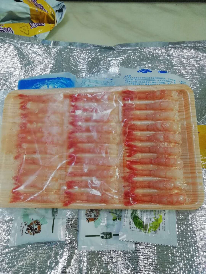 城市厨房 北极甜虾刺身80g 30尾即食生食日本料理生鱼片寿司 进口生鲜海产怎么样，好用吗，口碑，心得，评价，试用报告,第3张