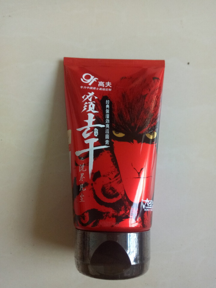 高夫经典保湿劲爽洁面膏120g（洗面奶男 补水保湿 护肤化妆品）怎么样，好用吗，口碑，心得，评价，试用报告,第2张