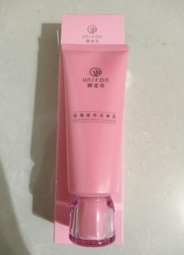 御泥坊 玫瑰滋养矿物洗面奶女男/洁面乳100ml 温和清洁 补水保湿 护肤品 正品怎么样，好用吗，口碑，心得，评价，试用报告,第4张