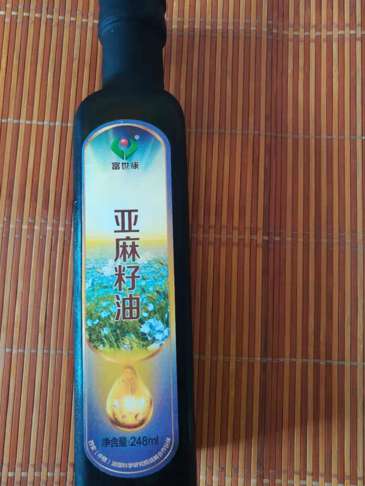 富世康 亚麻籽油冷榨初榨食用油 月子油 248ml怎么样，好用吗，口碑，心得，评价，试用报告,第4张