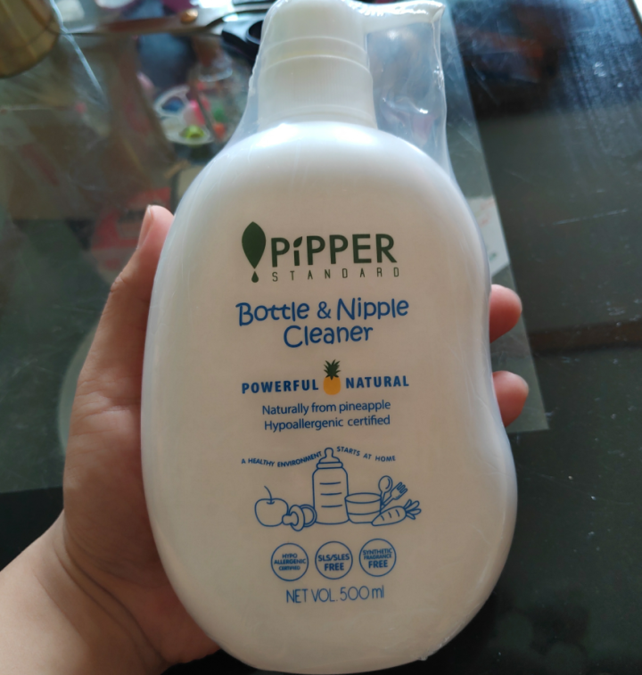 PIPPER 奶瓶奶嘴清洁剂 500ml 植物酵素 清洁剂奶瓶怎么样，好用吗，口碑，心得，评价，试用报告,第3张