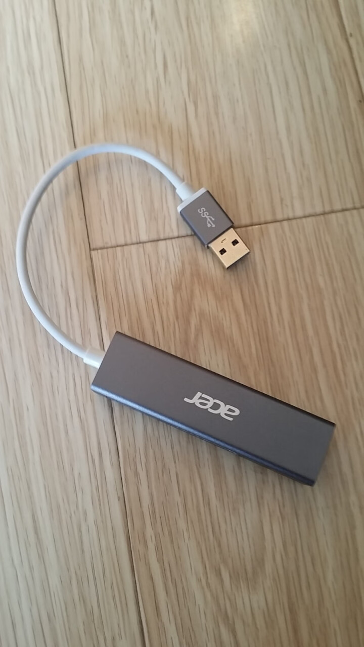 宏碁（acer）USB分线器 高速4口HUB3.0扩展器 笔记本电脑转换器扩展坞 四合一分线器   HY21,第2张