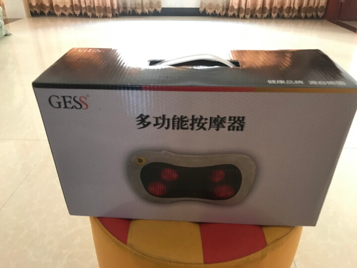 GESS 德国品牌颈椎按摩器 腰背部按摩靠垫颈椎按摩枕多功能按摩器 GESS129怎么样，好用吗，口碑，心得，评价，试用报告,第2张