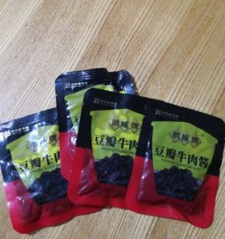 【包邮】鹃城牌牛肉酱酱香味下饭拌面豆瓣味15g*5袋小规格更卫生怎么样，好用吗，口碑，心得，评价，试用报告,第2张