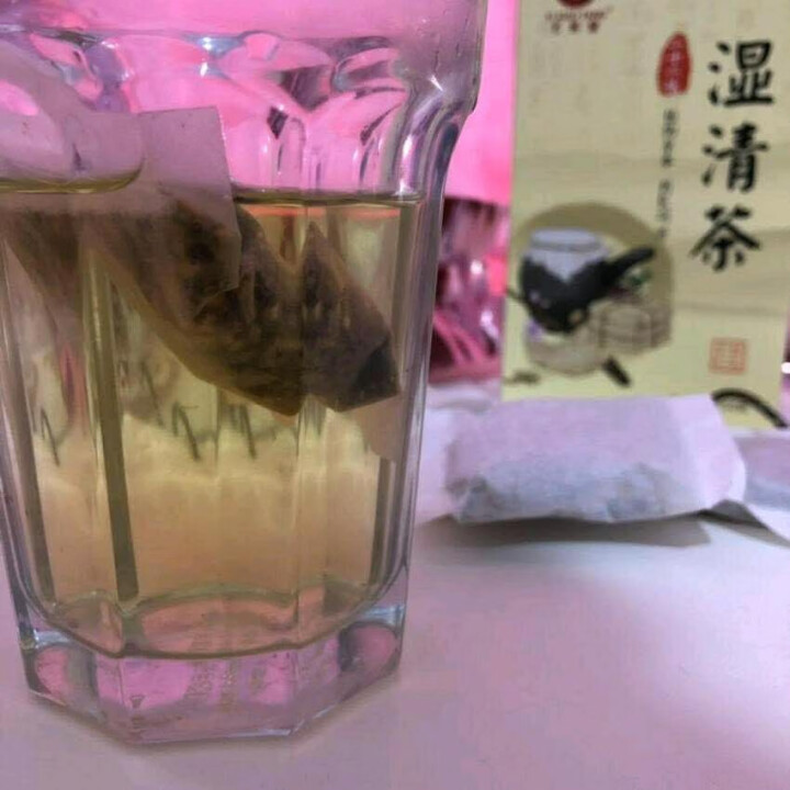 湿清茶 22味古方祛湿茶红豆薏米茶搭配茯苓百合冬瓜荷叶橘红蒲公英白扁豆芡实决明子麦芽鸡内金 22味古方湿清茶1盒怎么样，好用吗，口碑，心得，评价，试用报告,第2张