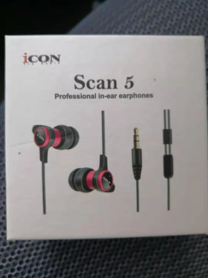 iCON 艾肯 SCAN5 入耳式监听耳机耳塞 适用于手机电脑网络K歌主播直播主持录音棚 3米线长 SCAN5耳机 单品标配怎么样，好用吗，口碑，心得，评价，试,第2张