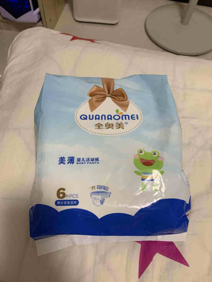 全奥美（Quanaomei）美薄系列婴儿纸尿裤尿不湿拉拉裤活动裤L码 M码体验装/6片怎么样，好用吗，口碑，心得，评价，试用报告,第2张