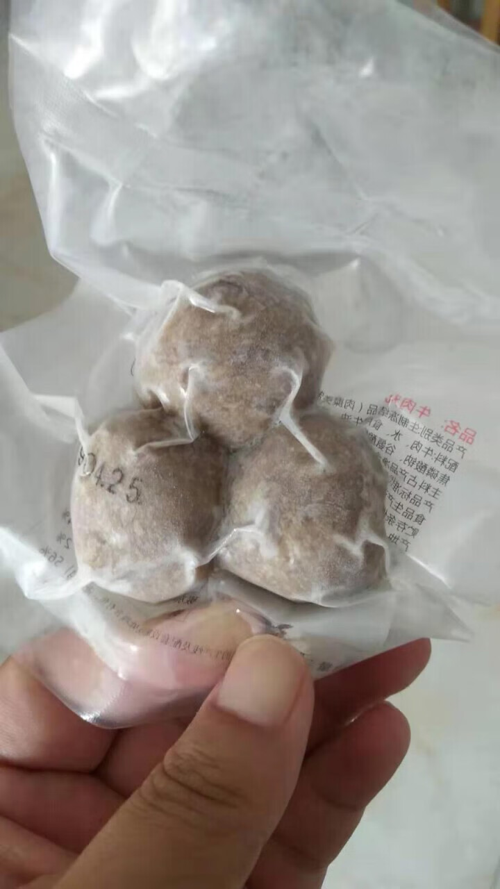 僑牛纯牛肉潮汕牛肉丸 正宗手工特产50g新鲜牛丸子火锅烧烤食材 牛肉丸50g怎么样，好用吗，口碑，心得，评价，试用报告,第3张