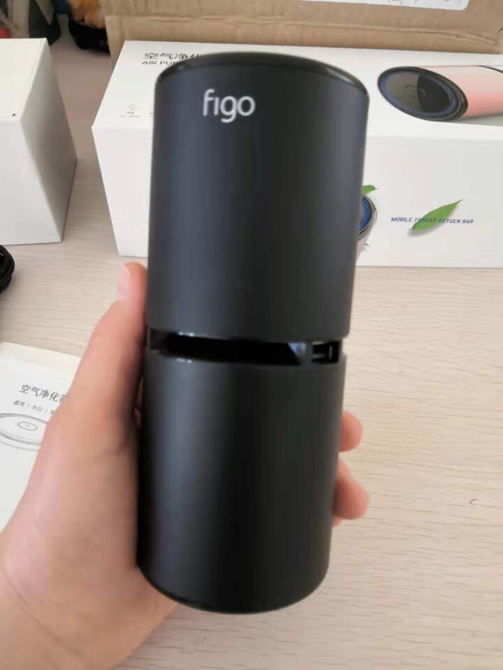 【顺丰配送】Figo4代负离子车载空气净化器无耗材臭氧除味汽车净化新车除异味烟味甲醛PM2.5 4代太空黑（负离子净化）怎么样，好用吗，口碑，心得，评价，试用报,第5张