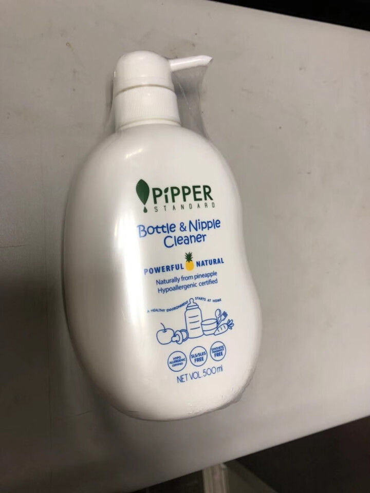 PIPPER 奶瓶奶嘴清洁剂 500ml 植物酵素 清洁剂奶瓶怎么样，好用吗，口碑，心得，评价，试用报告,第4张