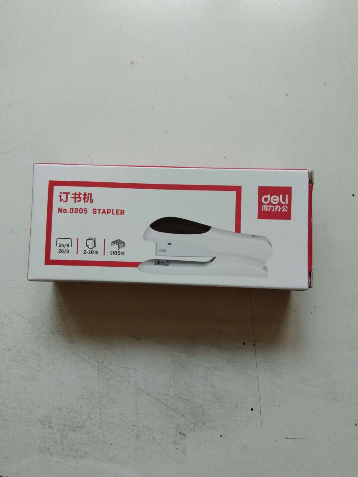 得力（deli） 0305 经济实惠订书机12＃ 颜色随机怎么样，好用吗，口碑，心得，评价，试用报告,第2张