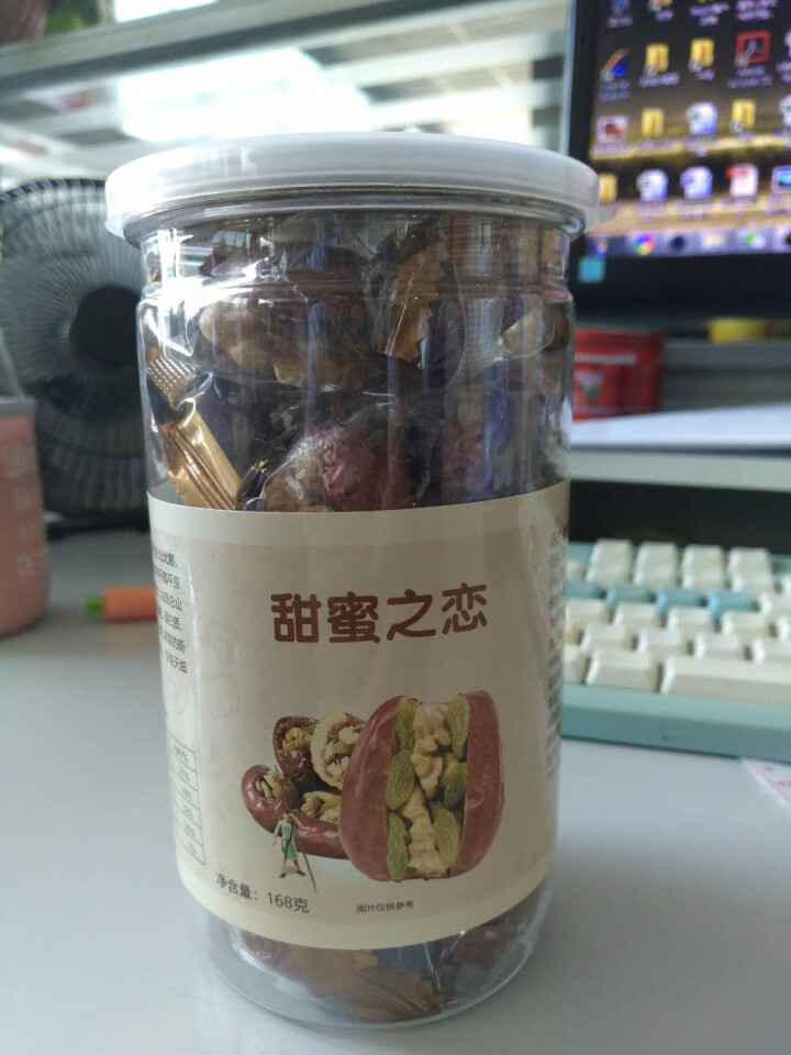 新疆红枣夹核桃葡萄干 蜜饯果干休闲零食 罐装1个怎么样，好用吗，口碑，心得，评价，试用报告,第2张