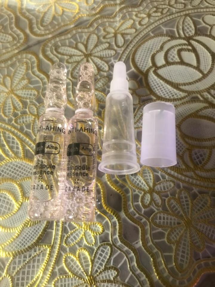 卡姿图（CAZADE）脱羧肌肽抗糖化安瓶精华液 小安瓶抗初老紧致补水保湿精华原液7支装 卡姿图脱羧肌肽抗糖化安瓶精华液（1.5ml*7支）怎么样，好用吗，口碑，,第4张