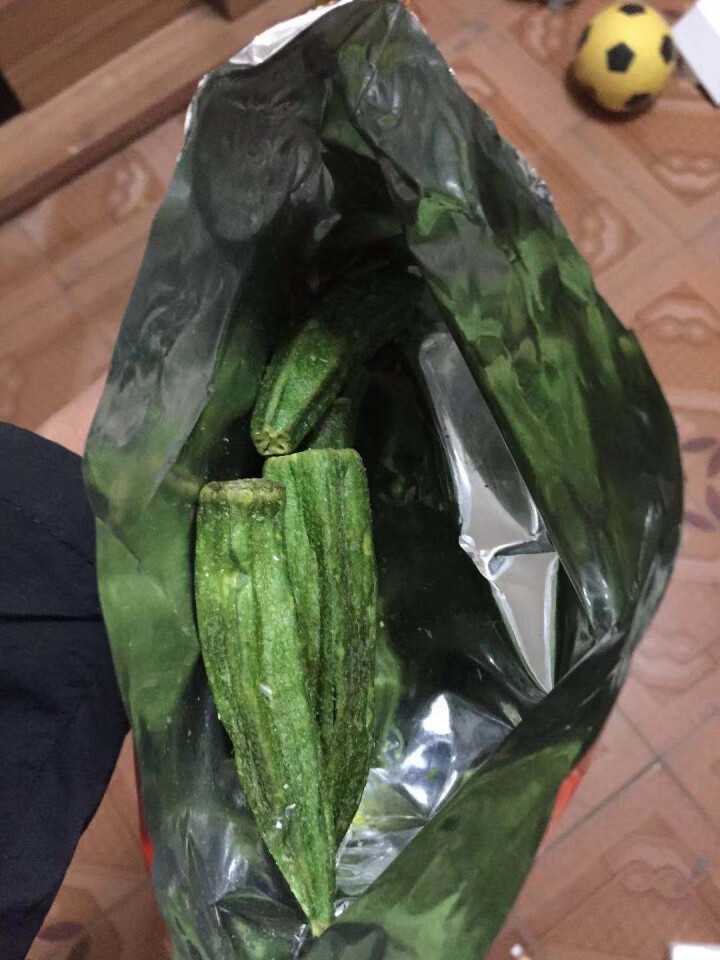 丫丫小镇 秋葵干 秋葵脆40g/袋 即食蔬菜脆片 休闲零食 蜜饯果干 脱水果干脆 3包分享装怎么样，好用吗，口碑，心得，评价，试用报告,第4张