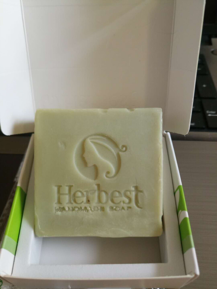 Herbest 祛痘美国手工皂 绿茶芦荟祛痘滋养洗面洁面手工香皂120g【祛痘 滋润】怎么样，好用吗，口碑，心得，评价，试用报告,第4张