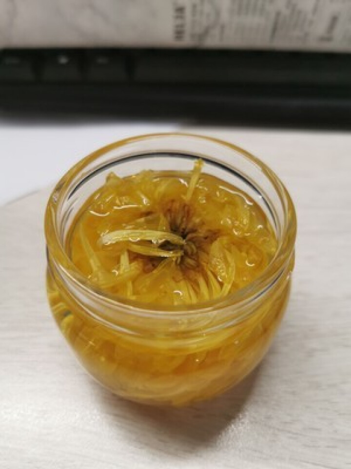 花养花 正宗桐乡胎菊王特级野生杭白菊花茶叶罐装 金丝皇菊20包怎么样，好用吗，口碑，心得，评价，试用报告,第4张