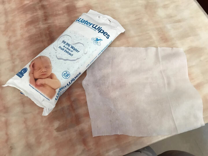 WaterWipes 爱尔兰进口 婴幼儿专用水湿巾 28抽 试用怎么样，好用吗，口碑，心得，评价，试用报告,第4张