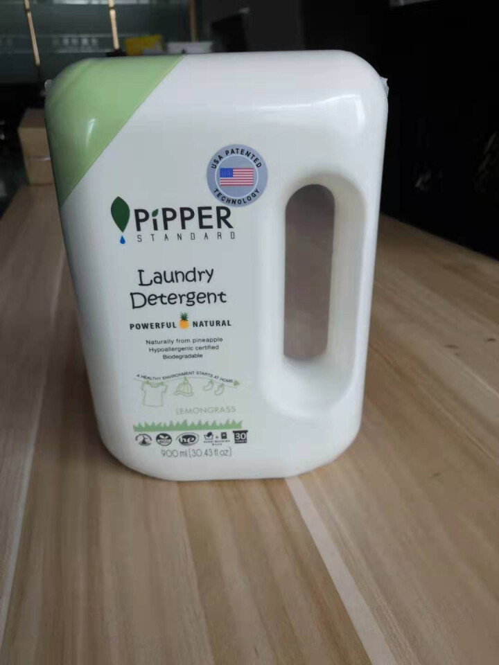 PIPPER 洗衣液柠檬香型 900ml 婴儿洗衣液 植物酵素 柠檬草香型怎么样，好用吗，口碑，心得，评价，试用报告,第2张