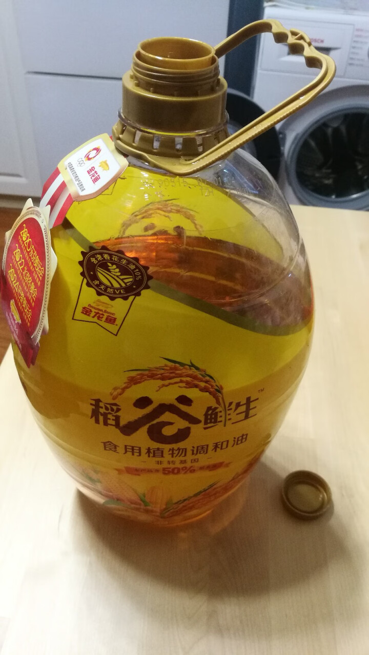 金龙鱼 食用油 稻谷鲜生食用植物调和油5L怎么样，好用吗，口碑，心得，评价，试用报告,第2张