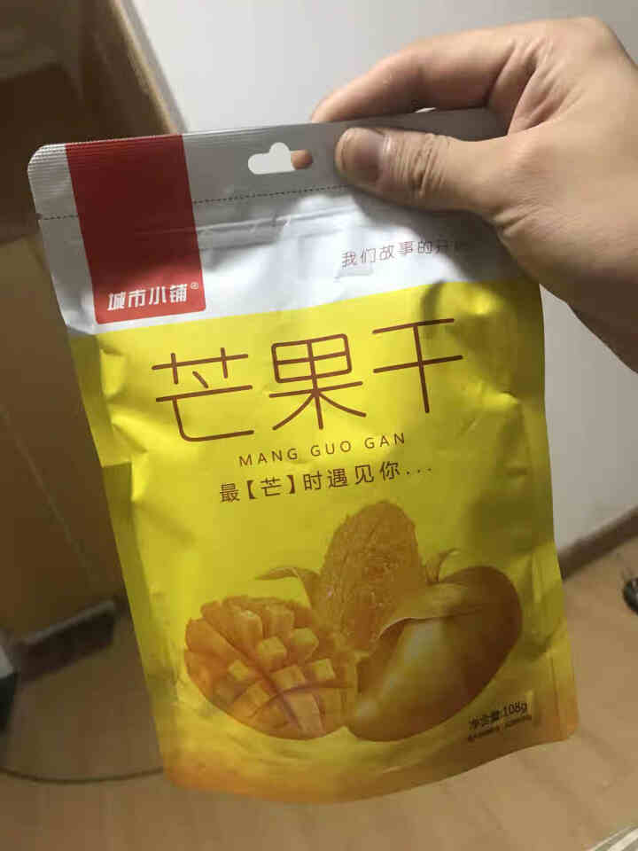 城市小铺 芒果干108g  休闲食品 零食蜜饯干果办公室小吃特产水果干 原味怎么样，好用吗，口碑，心得，评价，试用报告,第2张