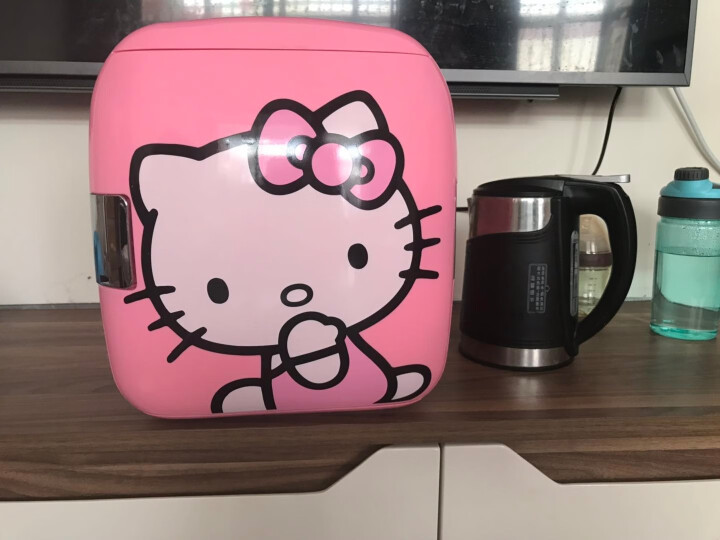 Hello Kitty车载冰箱车家两用迷你便携制冷加热女生学生宿舍冷暖箱 9L粉色怎么样，好用吗，口碑，心得，评价，试用报告,第3张