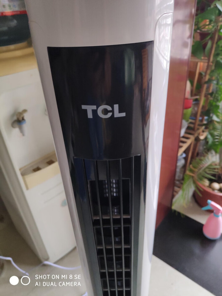 TCL 电风扇家用塔扇落地扇摇头静音大厦扇台式扇无叶风扇加高款电扇无叶电风扇台扇 机械款不带遥控加高款1.05米多（黑色款出风口）怎么样，好用吗，口碑，心得，评,第3张