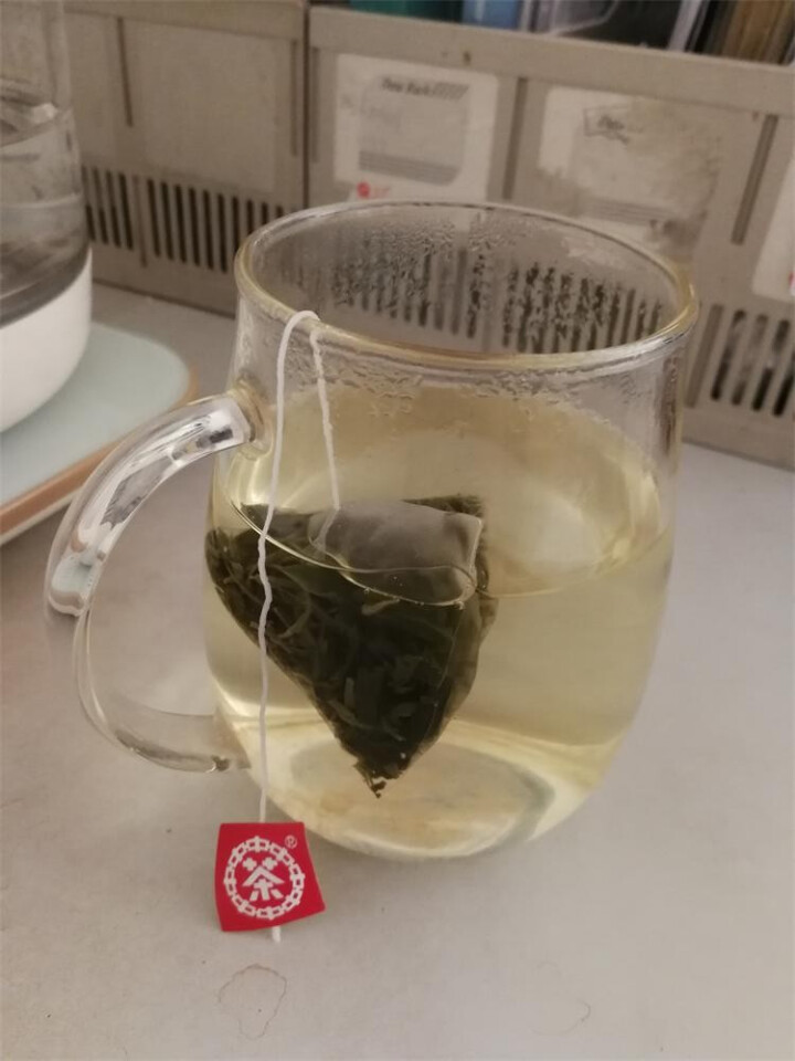 中茶清茶高山绿茶清新茶叶袋泡花草茶10包一盒20g 绿茶试用装(1袋)怎么样，好用吗，口碑，心得，评价，试用报告,第3张