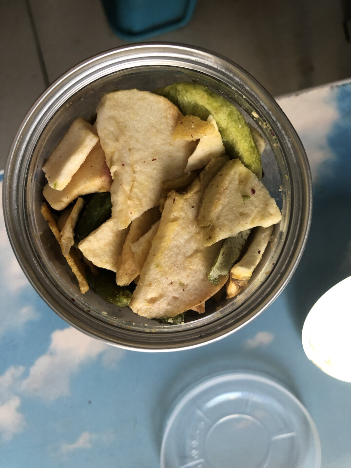 迪迪猪 综合蔬果脆干90净重 罐装什锦蔬菜脆干零食果蔬干脆片低热量小零怎么样，好用吗，口碑，心得，评价，试用报告,第3张