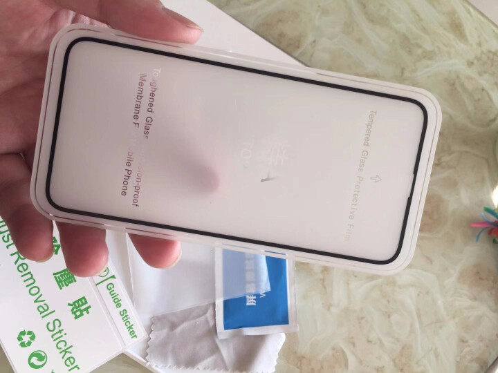 ESTUPENDO 日本旭硝子材质手机钢化膜 IPHONE 手机钢化膜 高清 全屏丝印   高清膜 苹果 XS/X  5.8英寸怎么样，好用吗，口碑，心得，评价,第4张