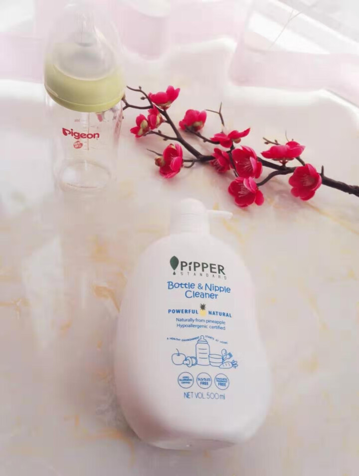 PIPPER 奶瓶奶嘴清洁剂 500ml 植物酵素 清洁剂奶瓶怎么样，好用吗，口碑，心得，评价，试用报告,第3张